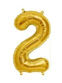 42" Balloon Numbers - Gold