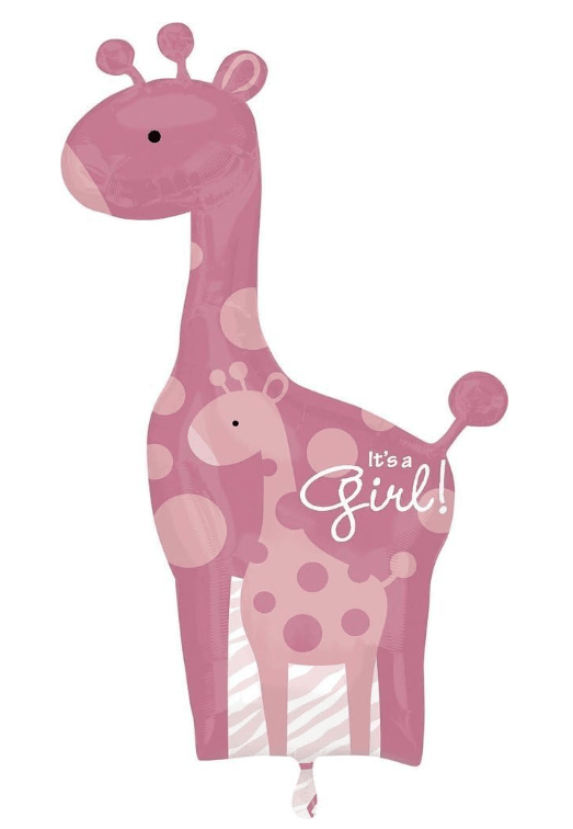42" Safari Giraffe - It's a Girl