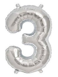 42" Silver Foil Numbers (Winner Party)