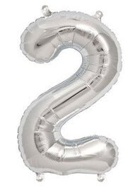 42" Silver Foil Numbers (Winner Party)