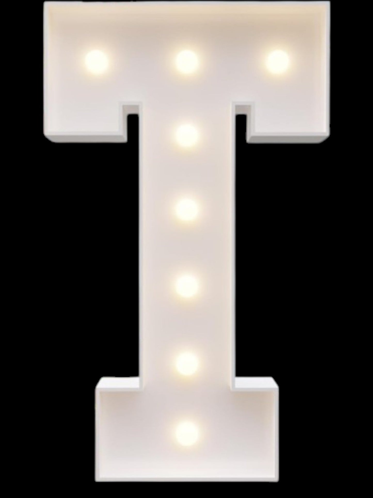 4ft Marquee Metal Letters with lights