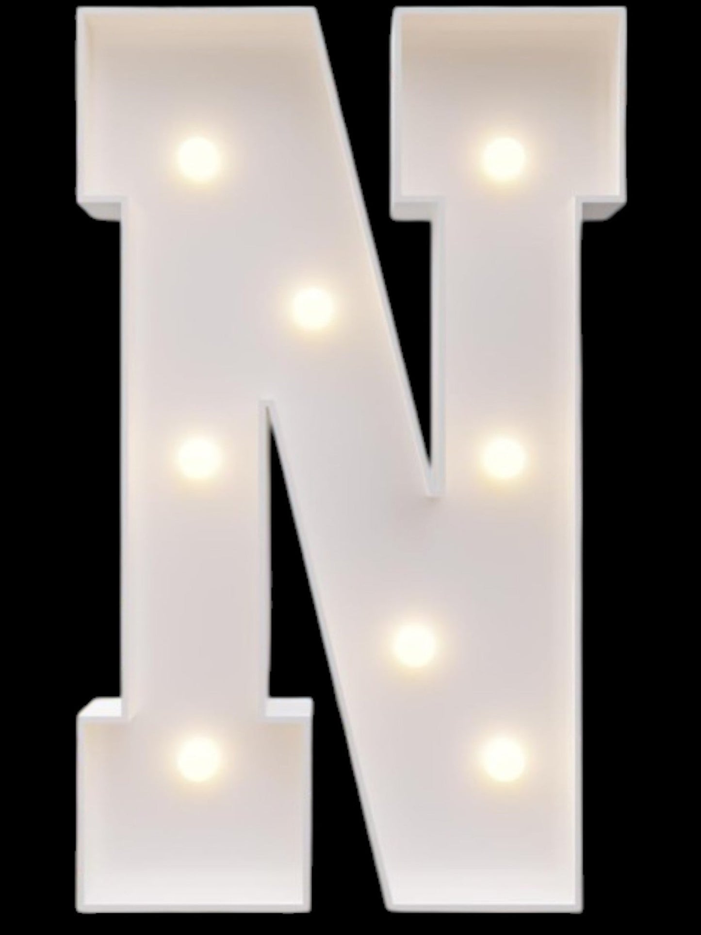 4ft Marquee Metal Letters with lights