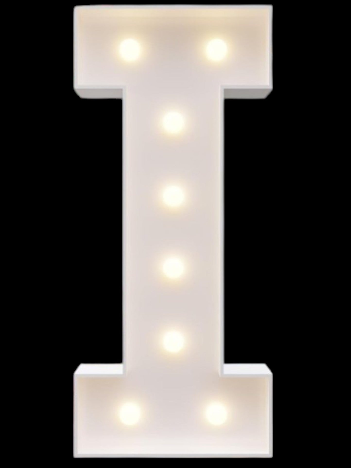4ft Marquee Metal Letters with lights