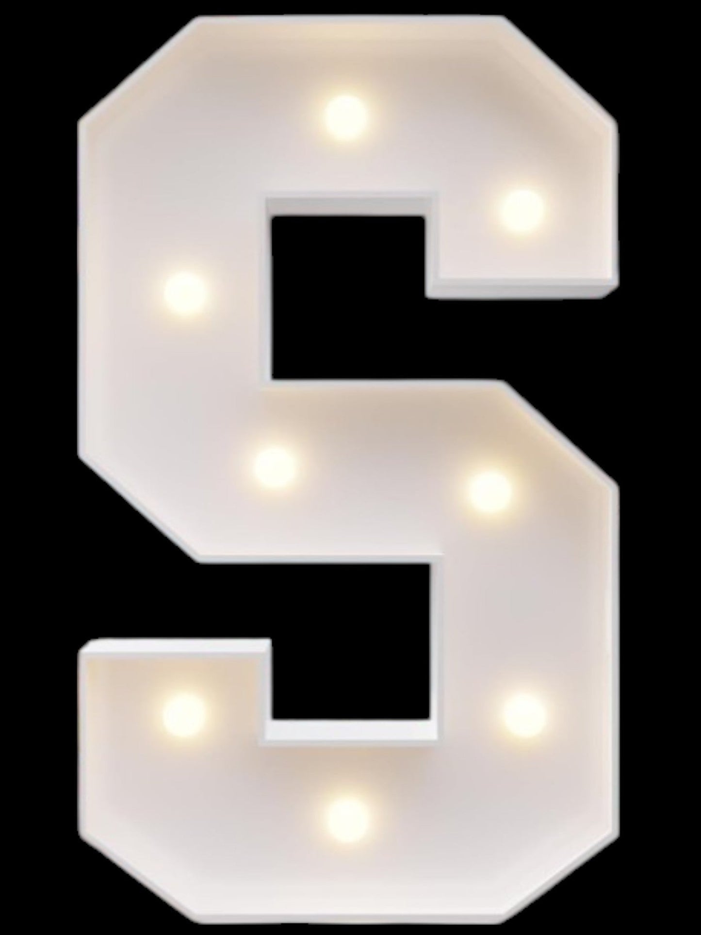 4ft Marquee Metal Letters with lights