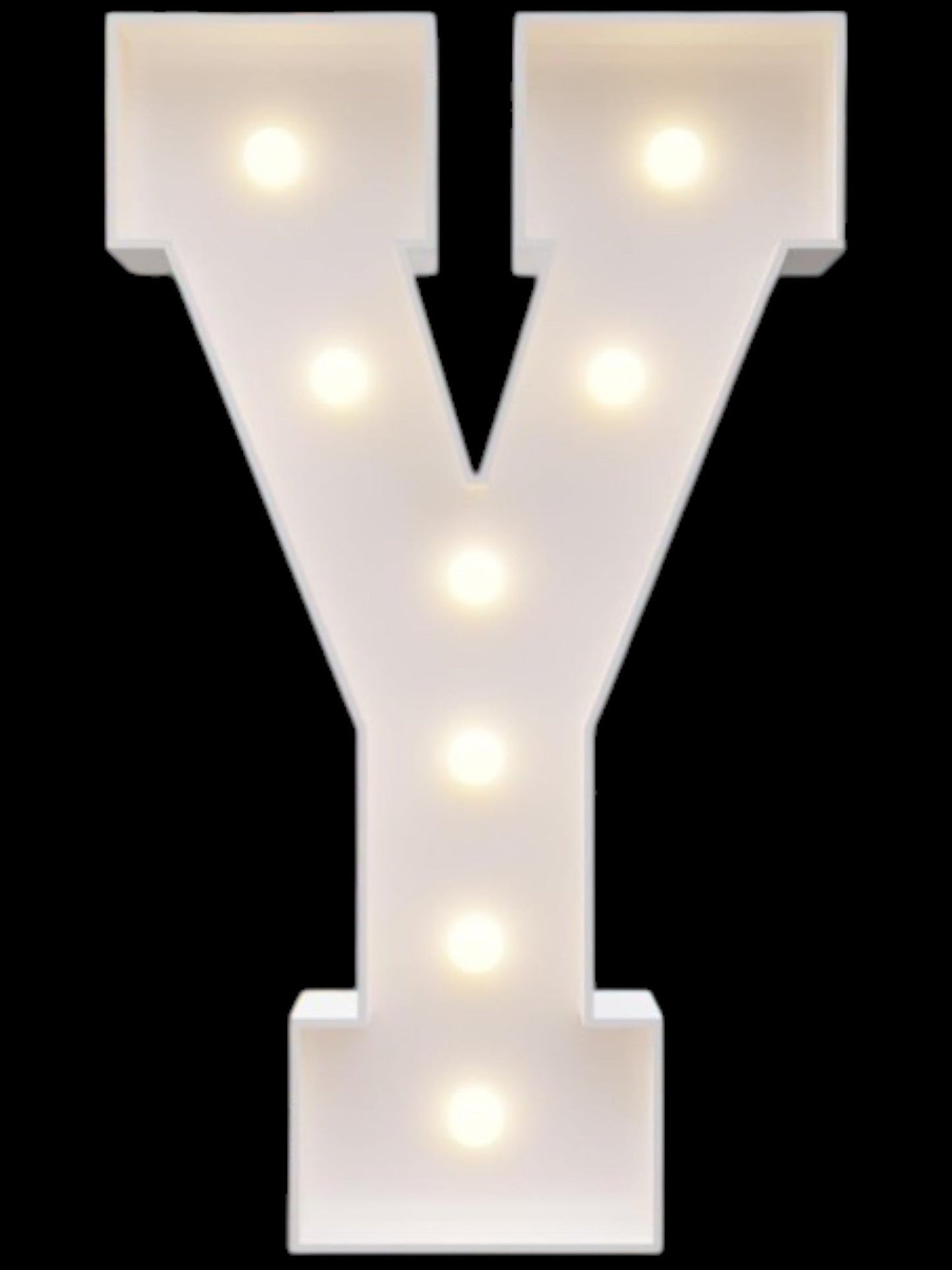 4ft Marquee Metal Letters with lights