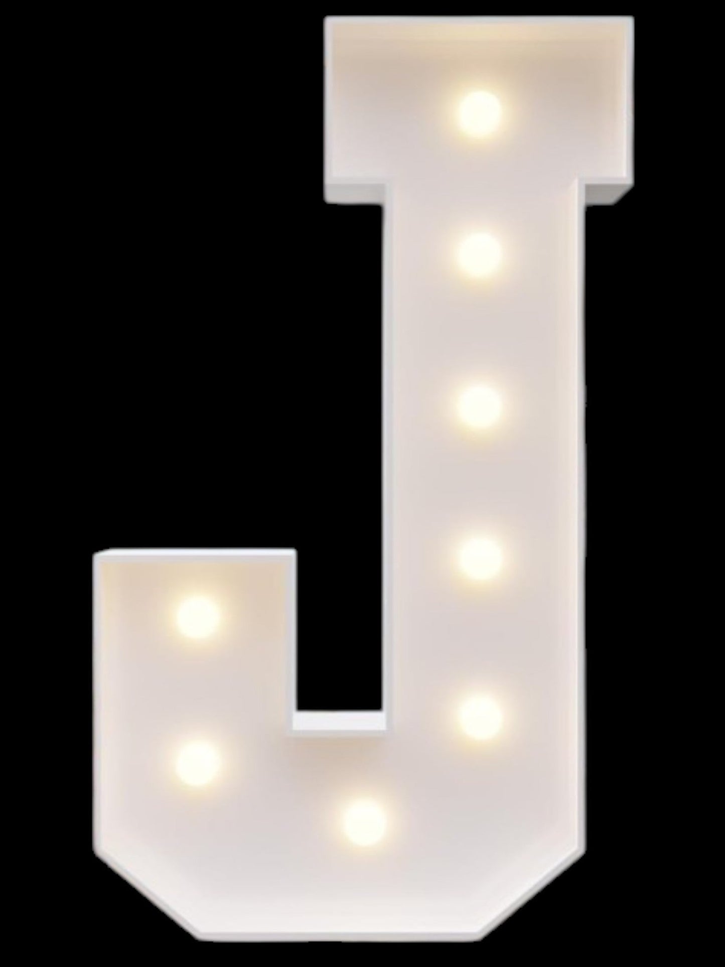4ft Marquee Metal Letters with lights