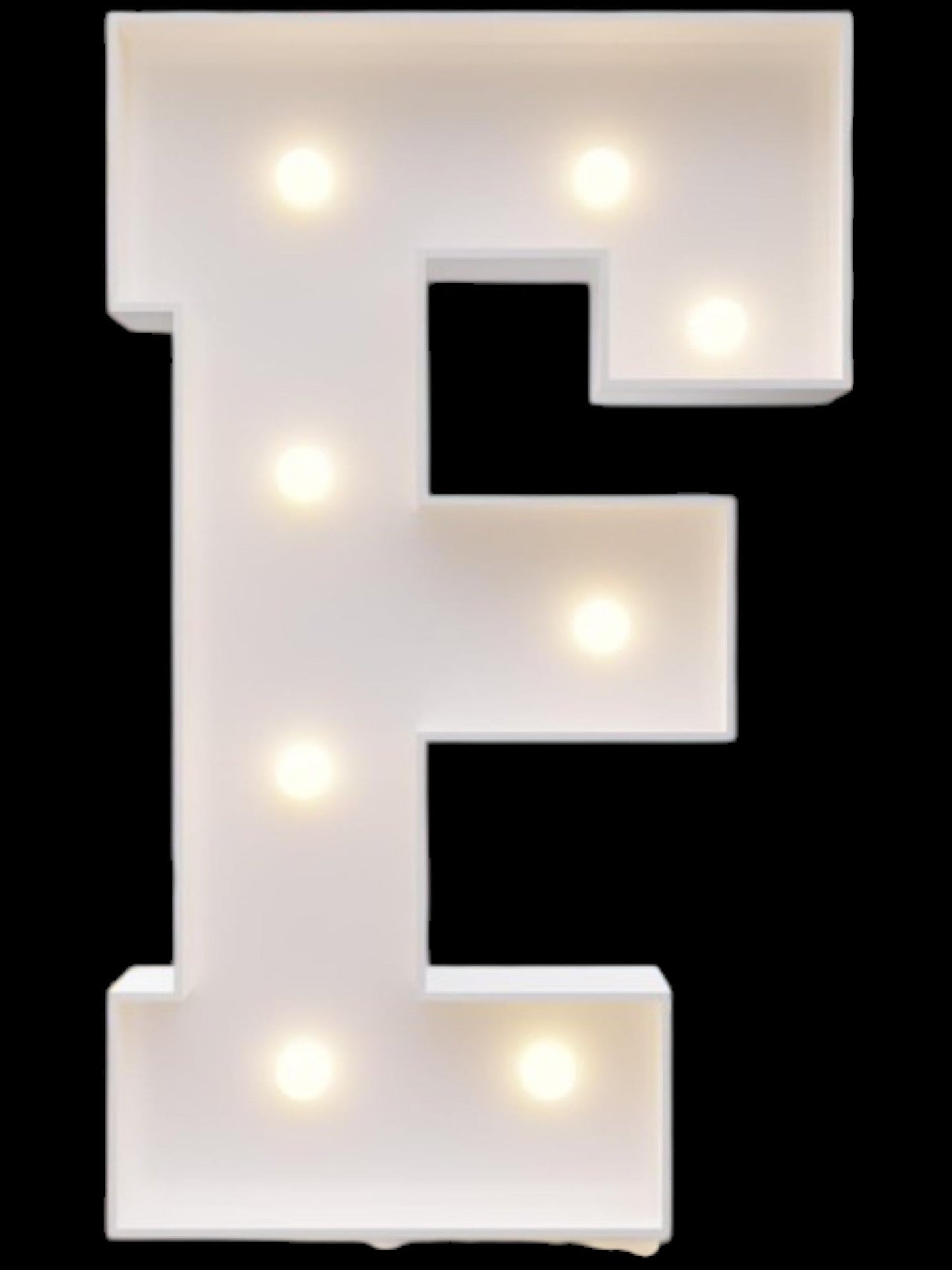 4ft Marquee Metal Letters with lights
