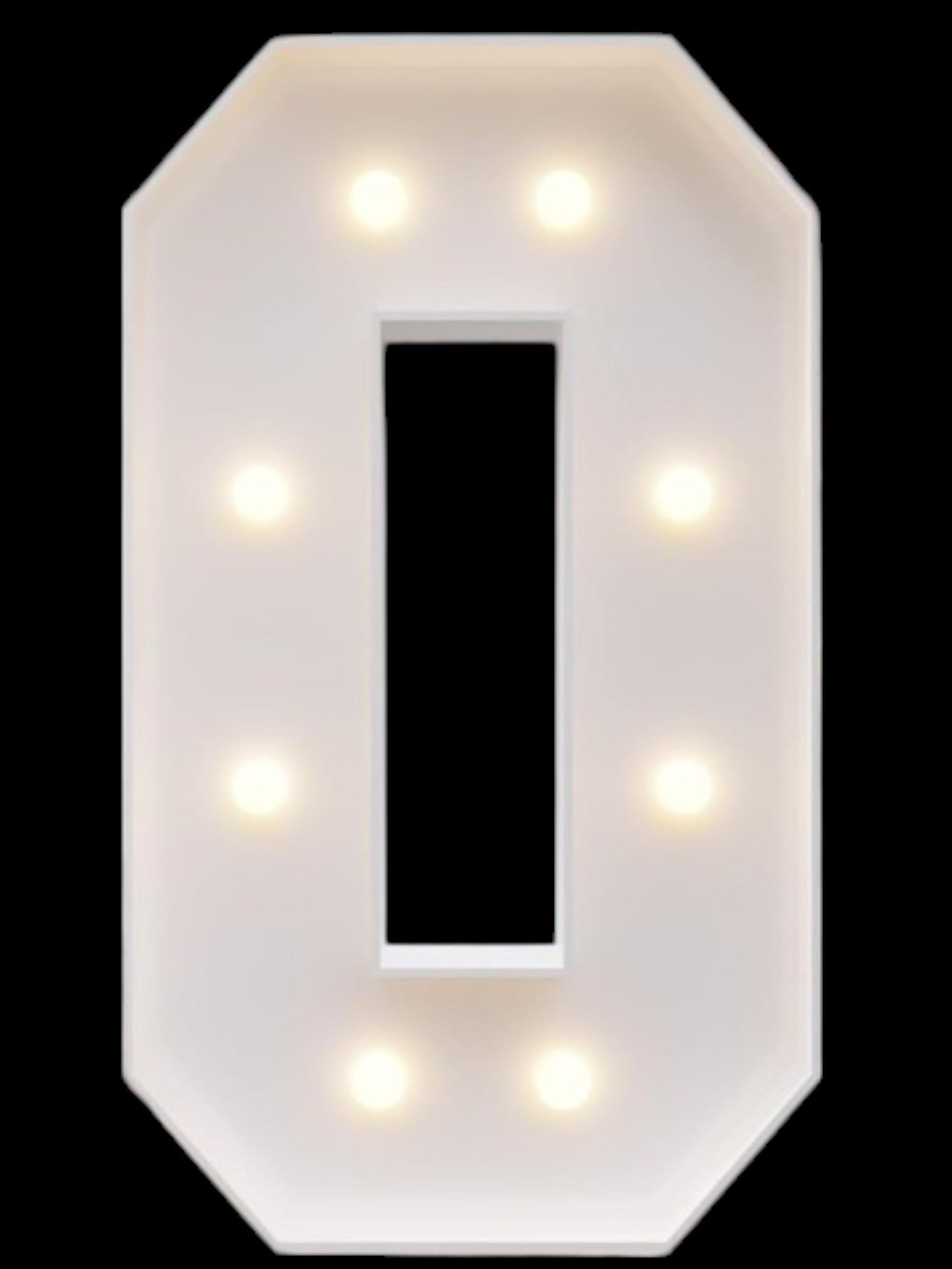 4ft Marquee Metal Letters with lights