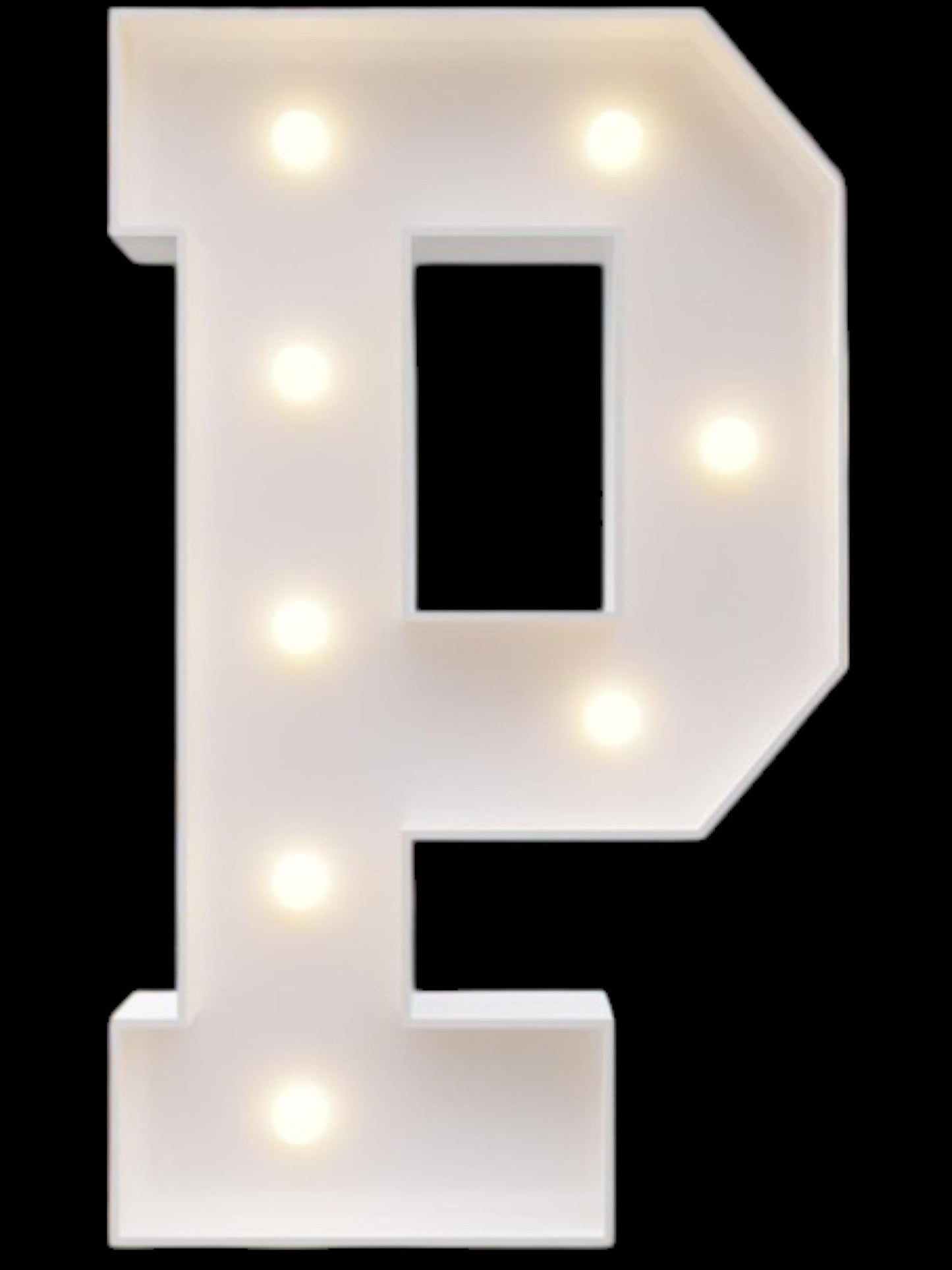 4ft Marquee Metal Letters with lights