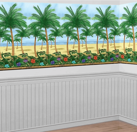 4ft x 40ft Palm Scene Setter
