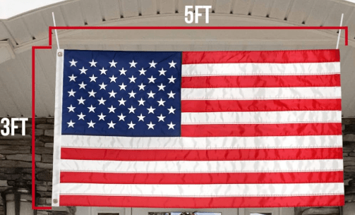 5' American Flag