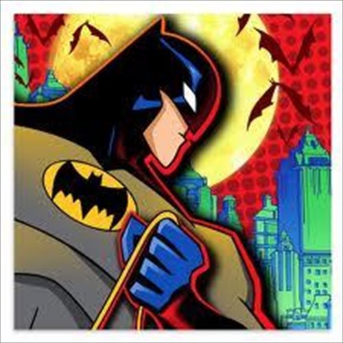5" Beverage Napkins - Batman