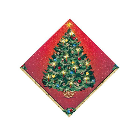 5" Beverage Napkins - Warmth of Christmas (16ct)