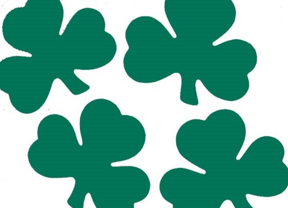 5" Tissue Shamrocks (25ct)