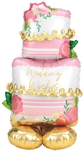 52" AirLoonz - Wedding Cake