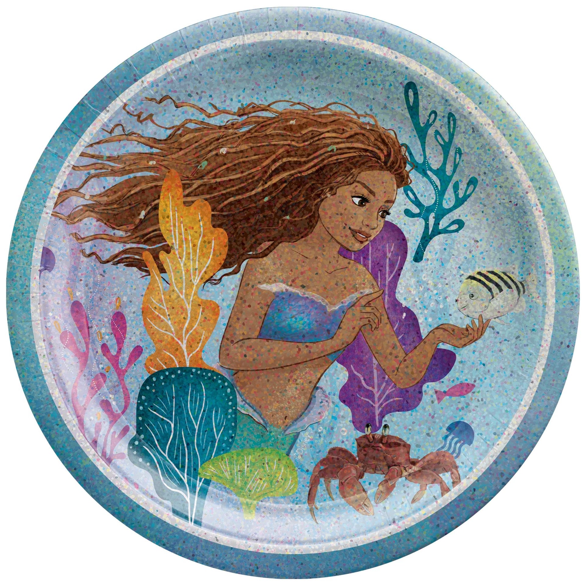 The Little Mermaid Paper Cups - 9 oz (8ct)