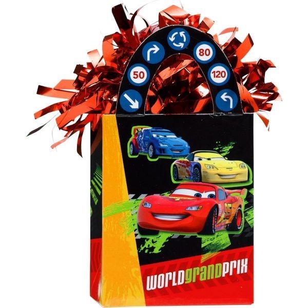5.7oz Balloon Weight - Cars Tote