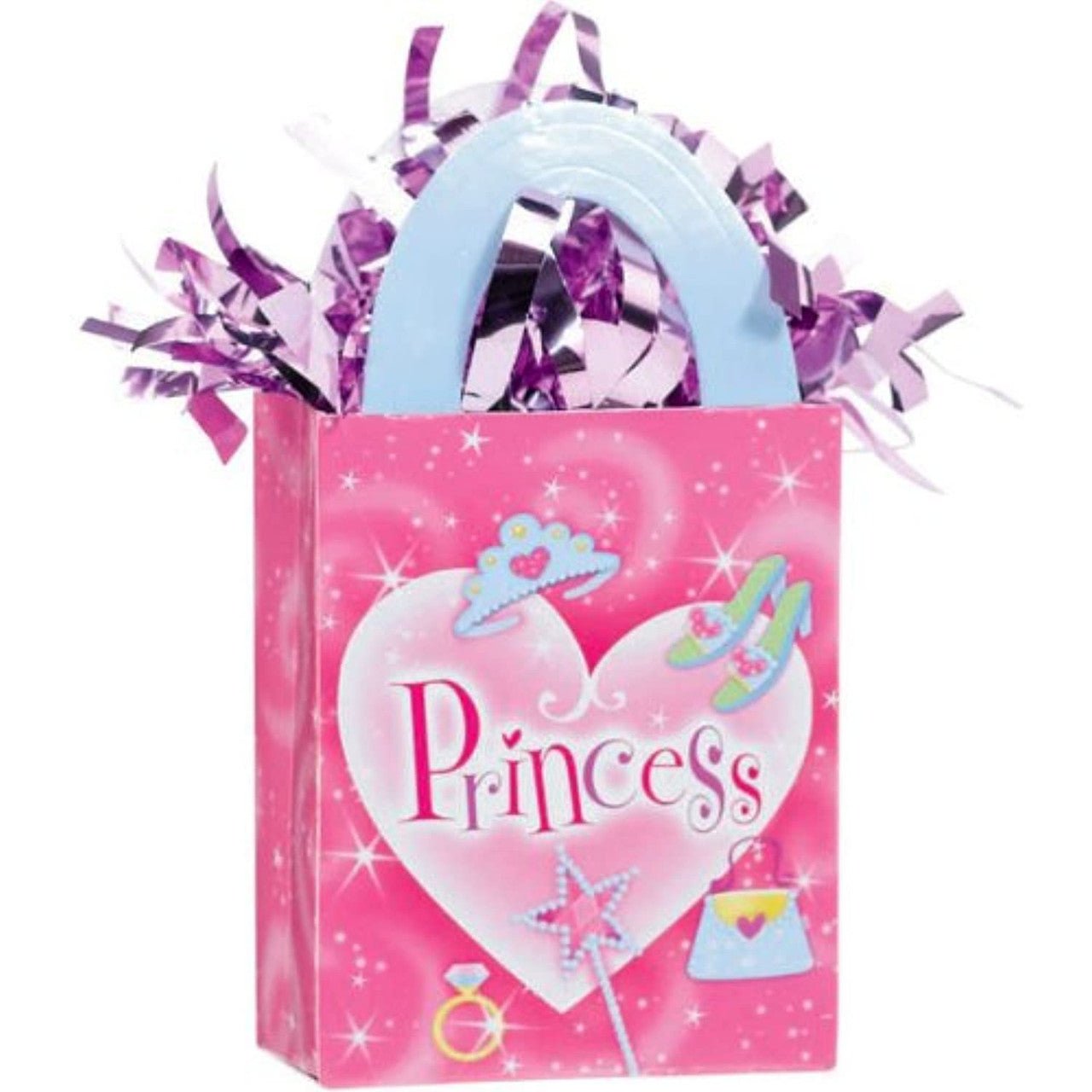 5.7oz Balloon Weight - Sparkling Princess Tote