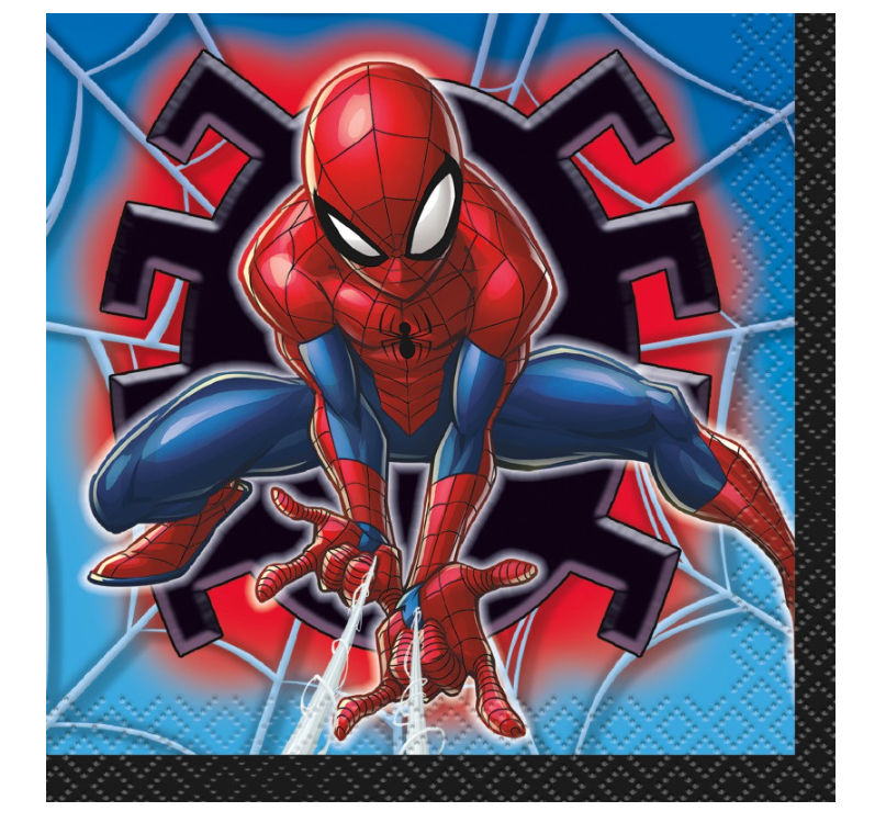 Servilletas de Bebida de 5" - Spider-Man (16unid) - Unique