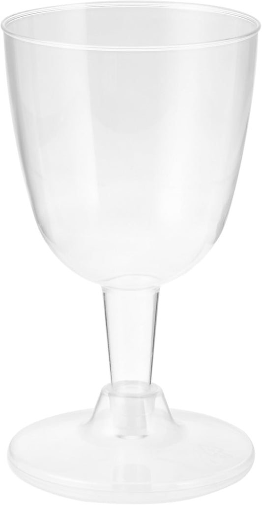 5oz Plastic Wine Glasses - Clear (40ct)