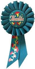 6" Abuelita Rosette Ribbon