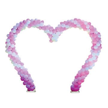 6' Balloon Frame - Heart