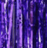 6' Standard Straight Foil Door Curtain