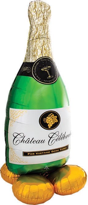 60" AirLoonz - Bubbly Wine Bottle