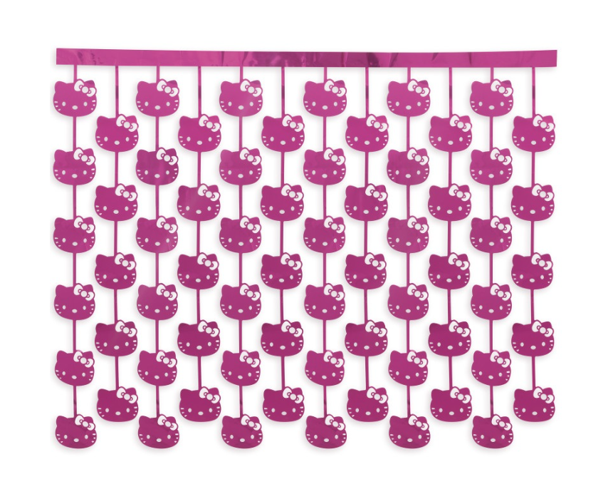 60" x 48" Hello Kitty and Friends Foil Photo Backdrop - Unique