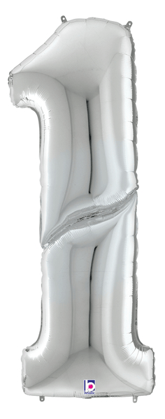 64" Gigaloon Number 1 - Silver