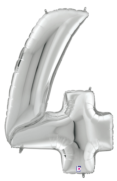 64" Gigaloon Number 4 - Silver