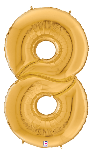 64" Gigaloon Number 8 - Gold