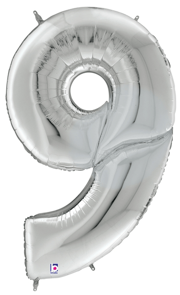 64" Gigaloon Number 9 - Silver