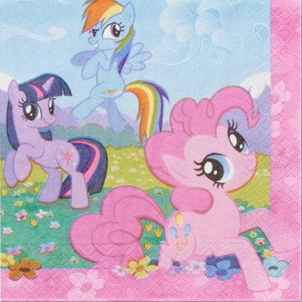 6.5" Luncheon Napkins - My Little Pony Friendship (16ct)