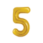 Prima 34" Gold Foil Balloon Number