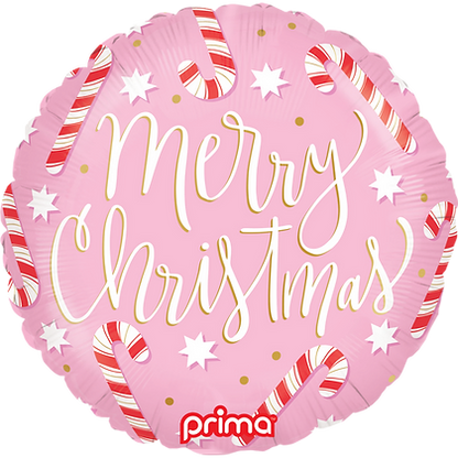 Prima 18" Round Merry Christmas Candy Canes