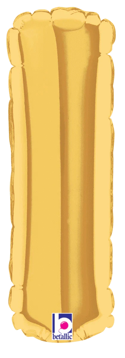 7" Megaloon Jr. Letter I - Gold (5ct)