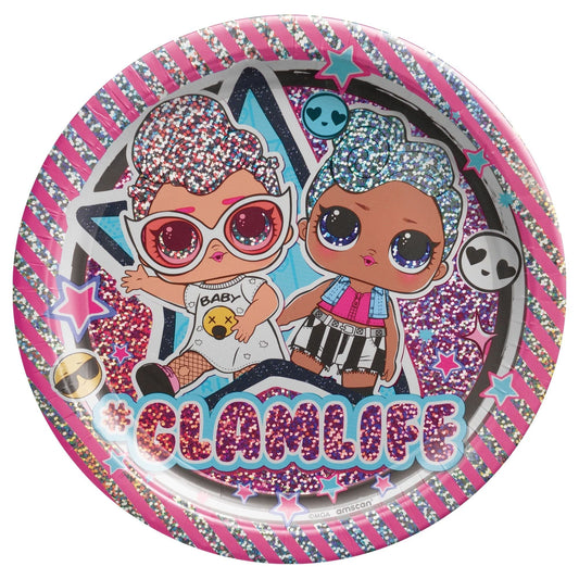 7" Paper Plates - LOL Surprise - Together 4 Eva (8ct)