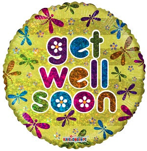 ConverUSA 18" Get Well Soon Balloon