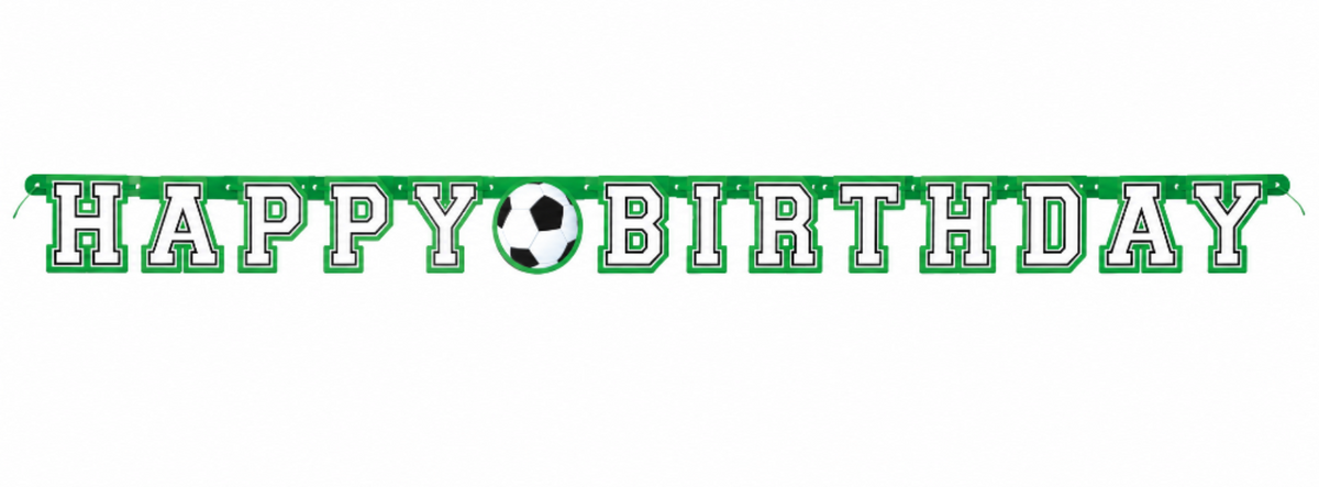 7' 3D Soccer Jointed Banner - Unique
