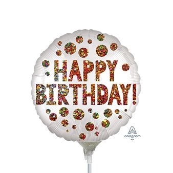 9" Birthday Sequins (25ct)