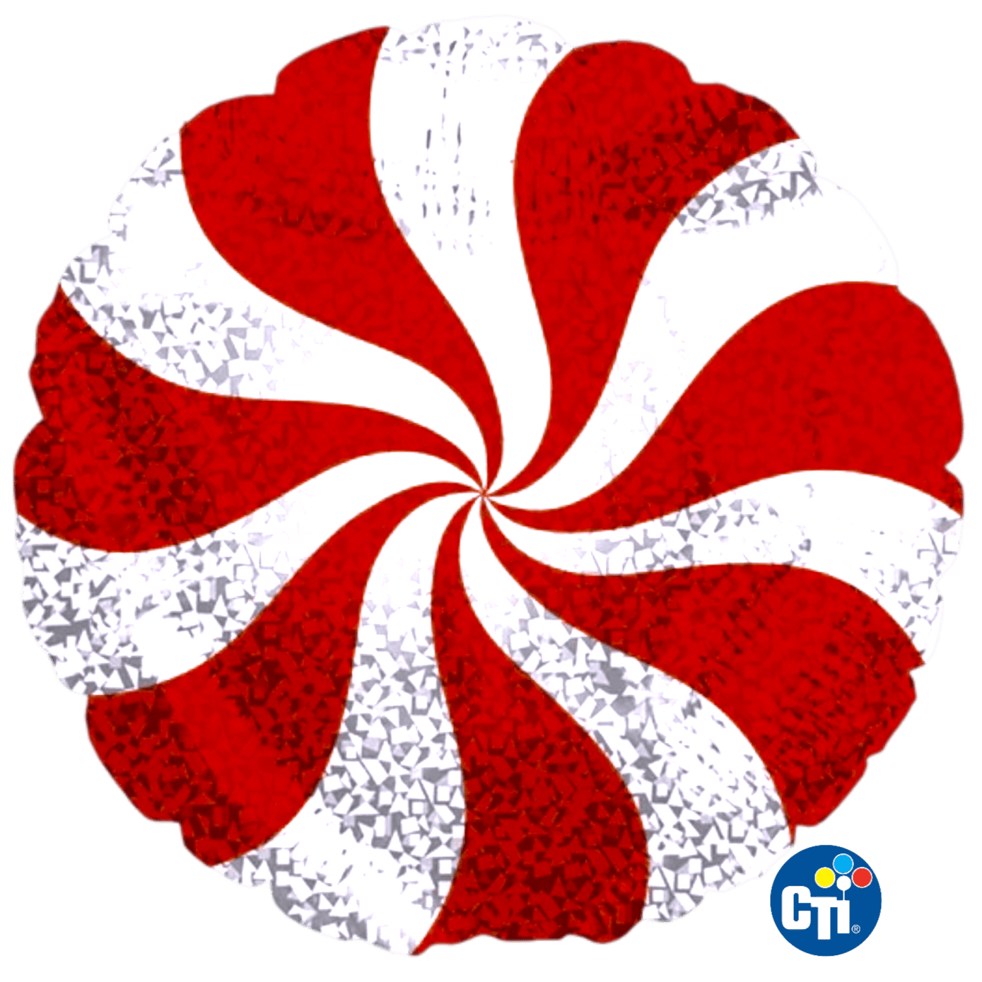 9" Candy Swirl Prism