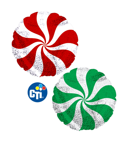 9" Candy Swirl Prism