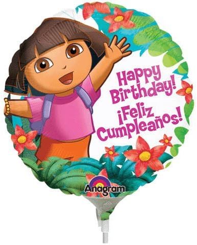 9" Dora the Explorer - Birthday/Cumpleanos - Anagram