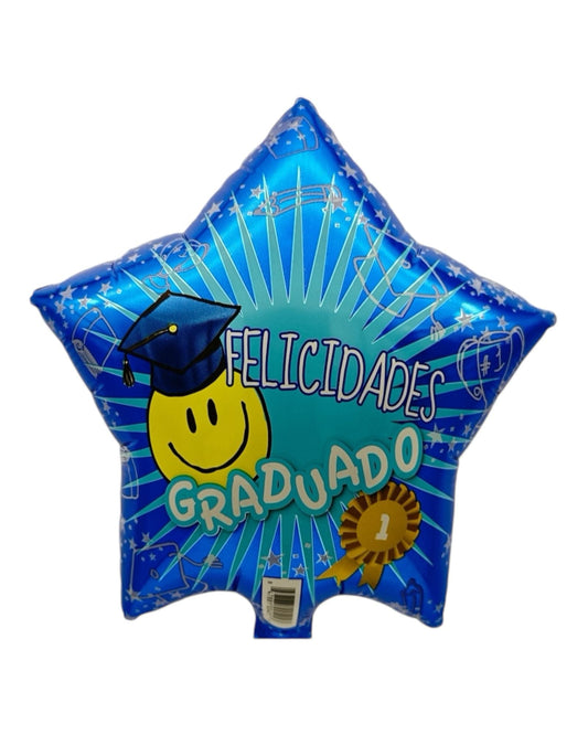 9" Felicidades Graduado Cap & Honnor Ribbon 25ct