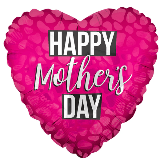 9" Happy Mother's Day Animal Print (100ct) - ConverUSA