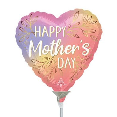 9" Happy Mothers Day Botanical Traces (25ct) - Anagram