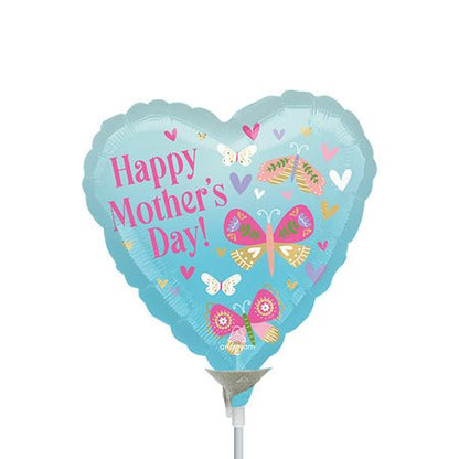 9" Happy Mothers Day Heart Butterflies - Pack of 25 - Anagram