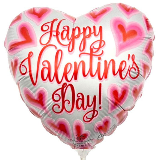 9" Happy Valentines Day - CTI Balloons
