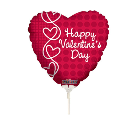 9" Happy Valentines Day Heart Doodles - Conver USA